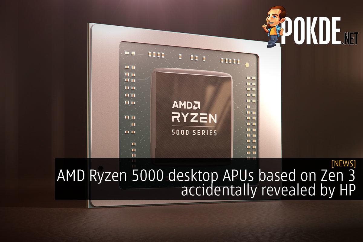 Amd Ryzen Desktop Apus Based On Zen Accidentally Revealed By Hp