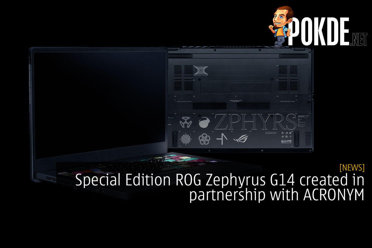 Special Edition ROG Zephyrus G14 Created In Partnership With ACRONYM –  Pokde.Net