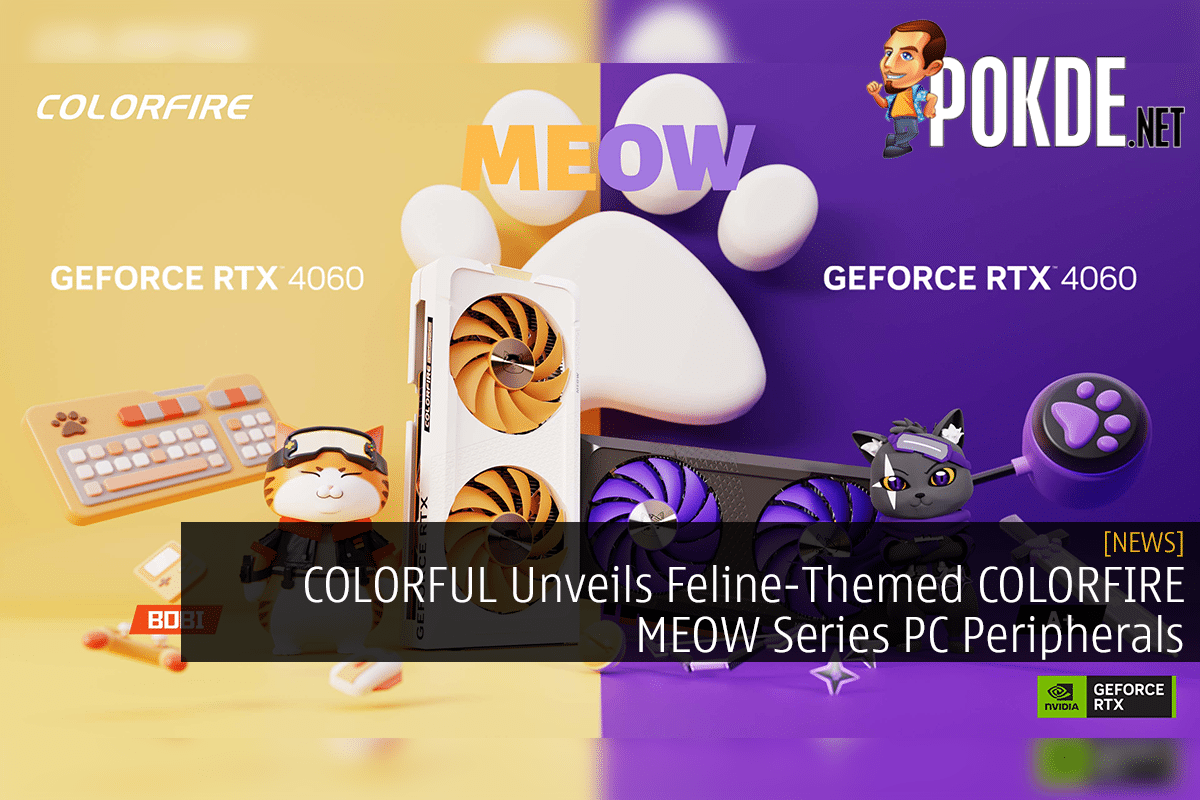 COLORFUL Unveils Feline-Themed COLORFIRE MEOW Series PC Peripherals ...