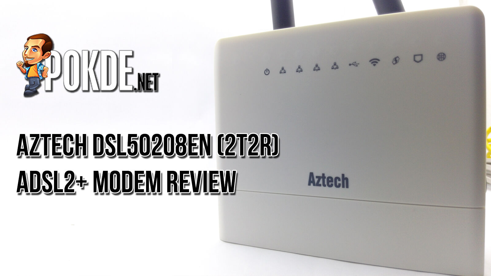 Aztech DSL5028EN (2T2R) ADSL2+ modem review 32