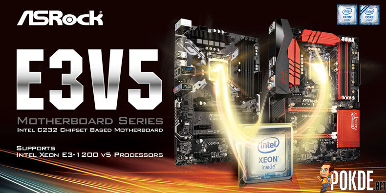 ASRock unveiled two new Intel C232 motherboards for Xeon E3 1200 V5 31
