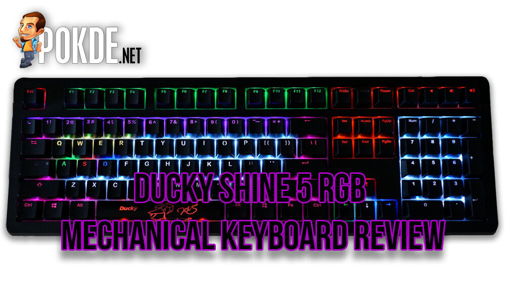 Ducky Shine 5 RGB mechanical keyboard review 24