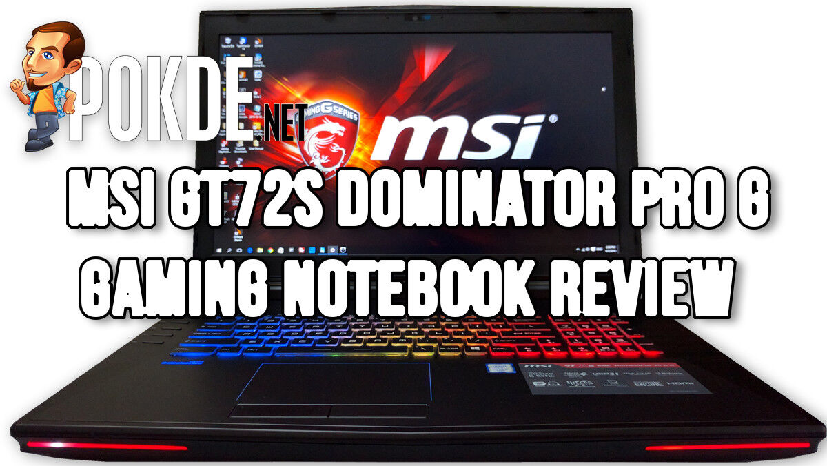 MSI GT72S 6QE Dominator Pro G gaming notebook review 31