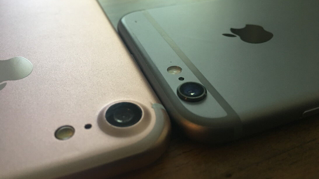 The iPhone 7 is compared to the iPhone 6S in a series of photos 24