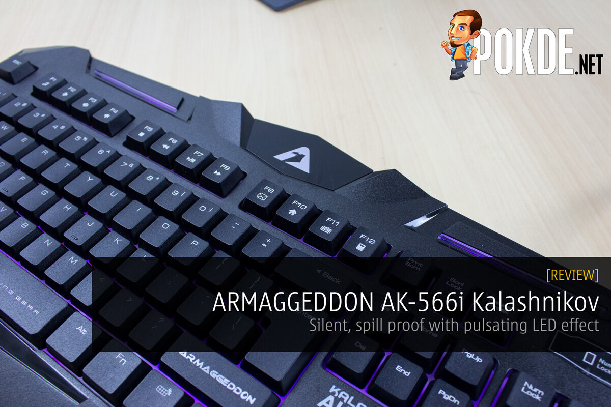 ARMAGGEDDON AK-566i Kalashnikov Gaming Keyboard review 31