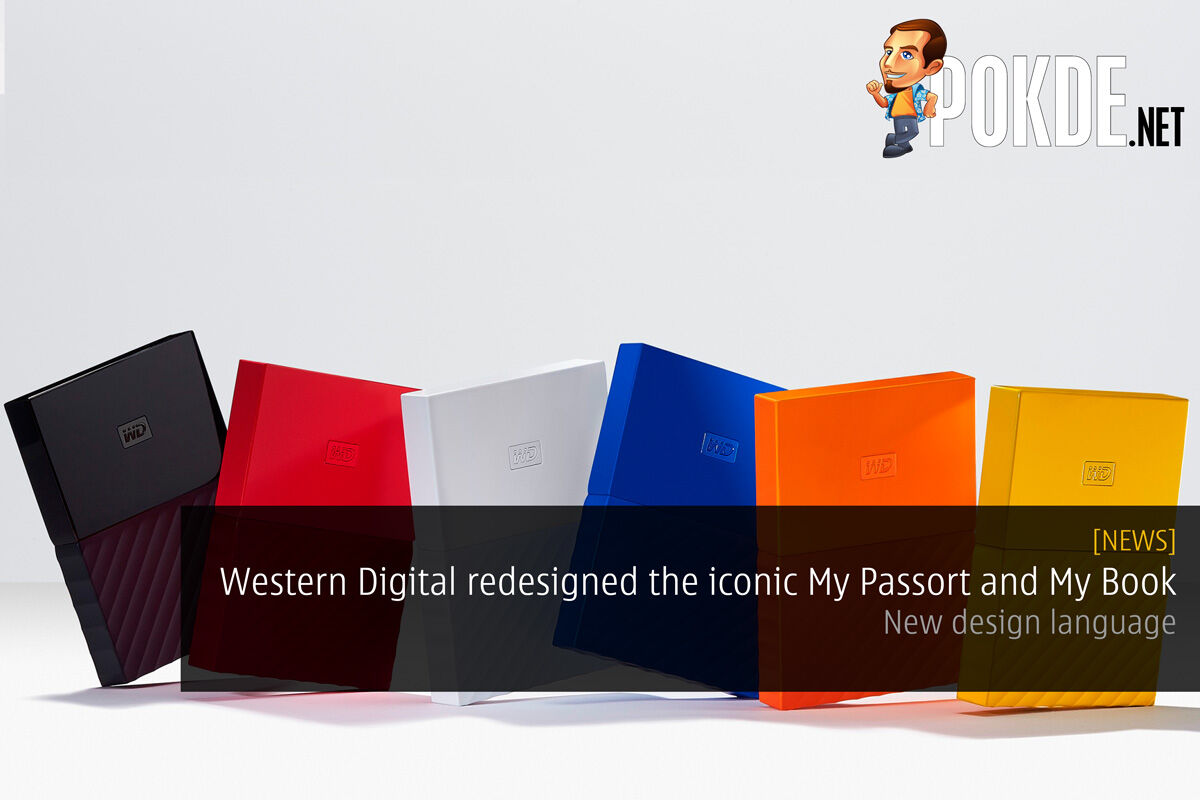 Western Digital redesigned the iconic My Passport and My Book hard drives — new design language 24