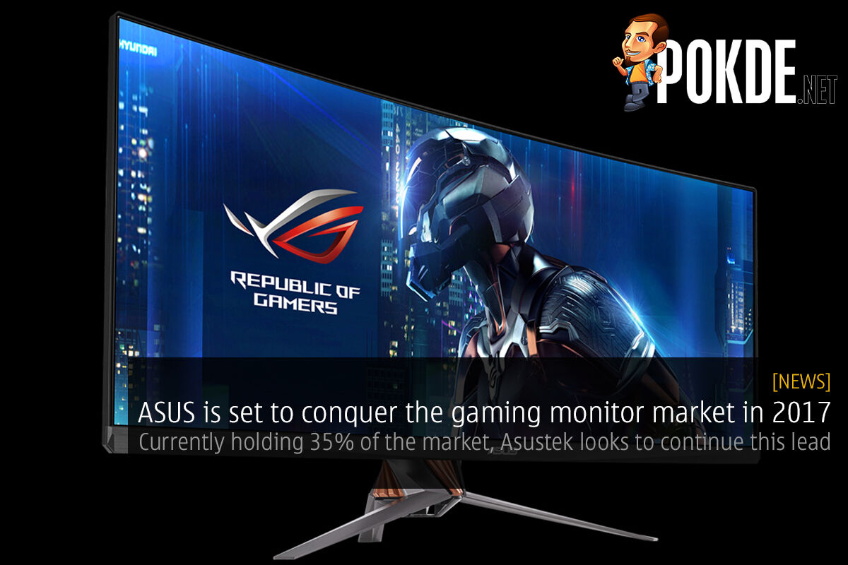ASUS is set to conquer the gaming monitor market in 2017 57