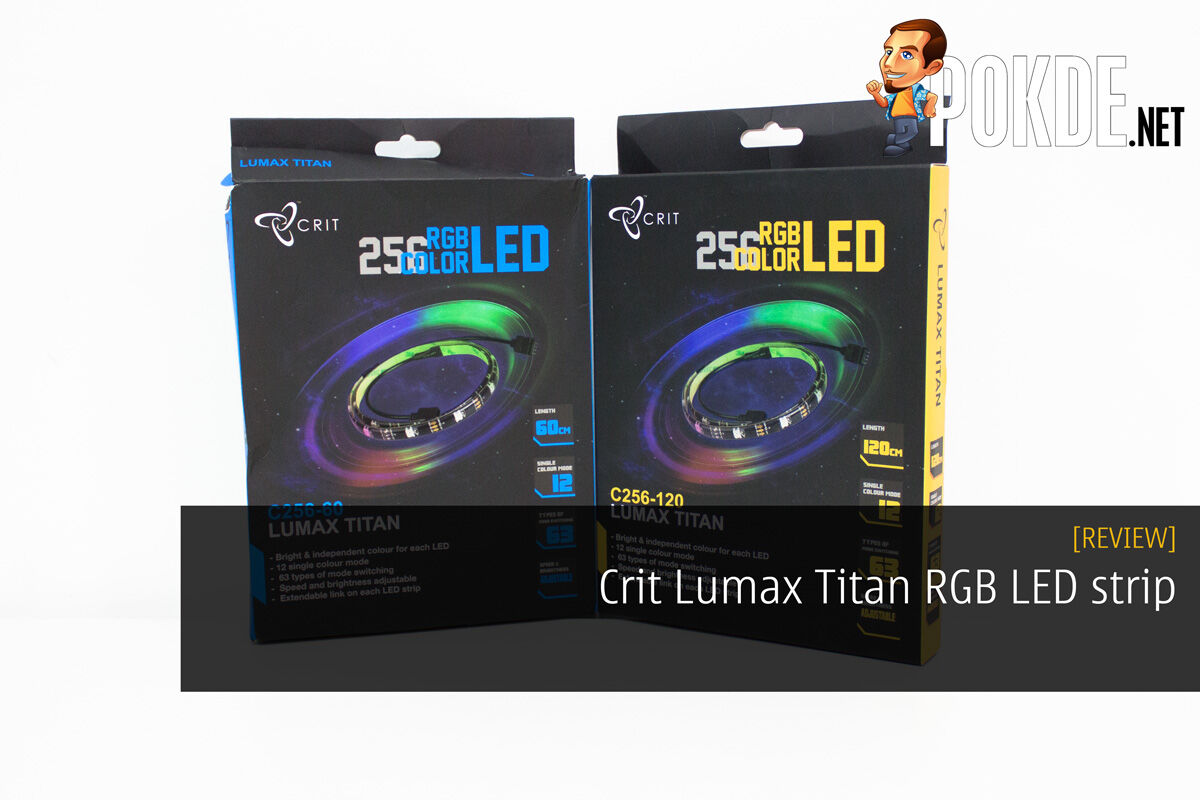 Crit Lumax Titan 256C RGB LED quick review 31