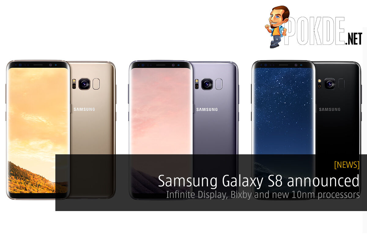 Samsung Galaxy S8 announced, Infinite Display, Bixby and new 10nm processors 64