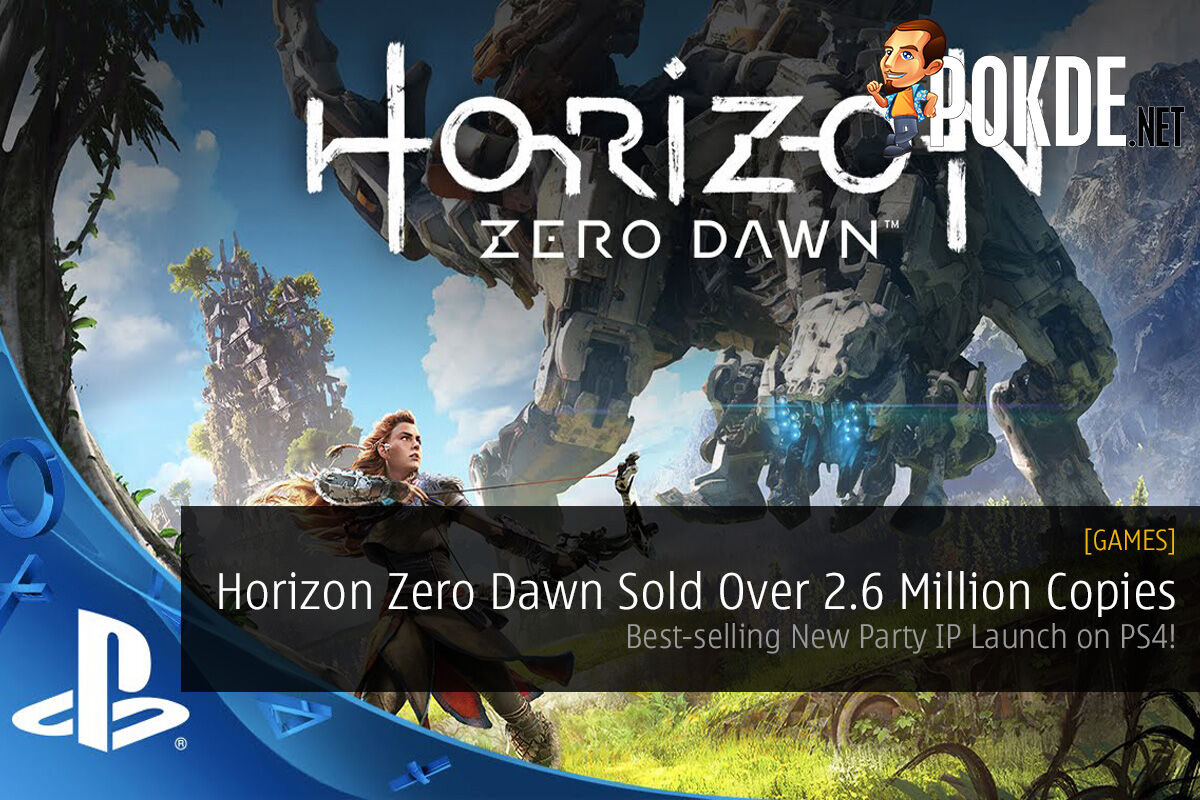 horizon zero dawn 2.6 million copies sold