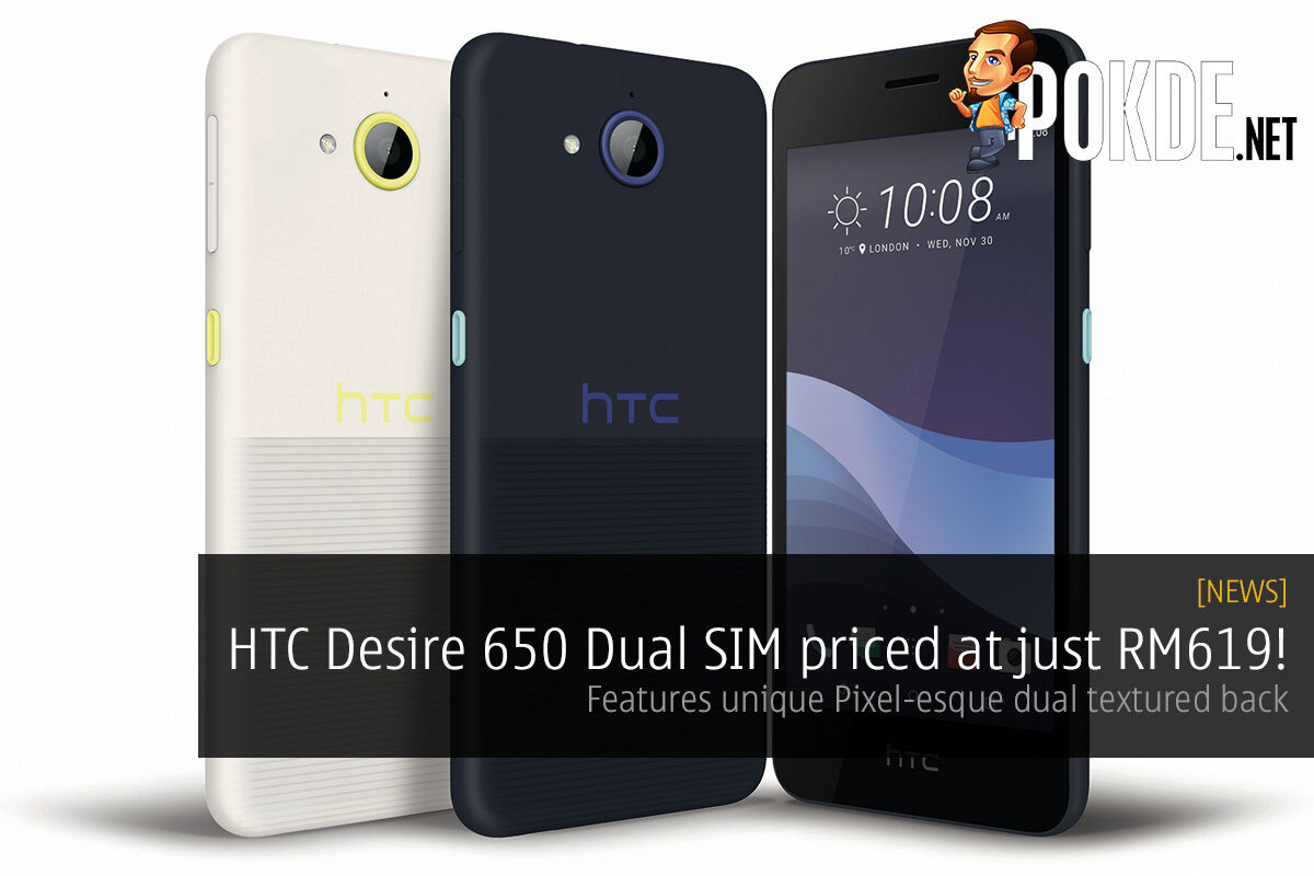 HTC Desire 650 Dual SIM sports a Pixel-esque design for just RM619! 47