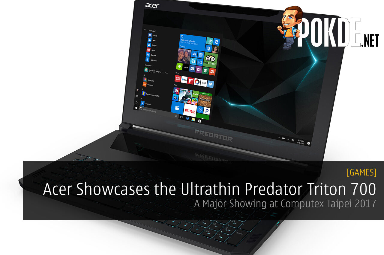 Acer Predator Triton 700 ultrathin gaming laptop