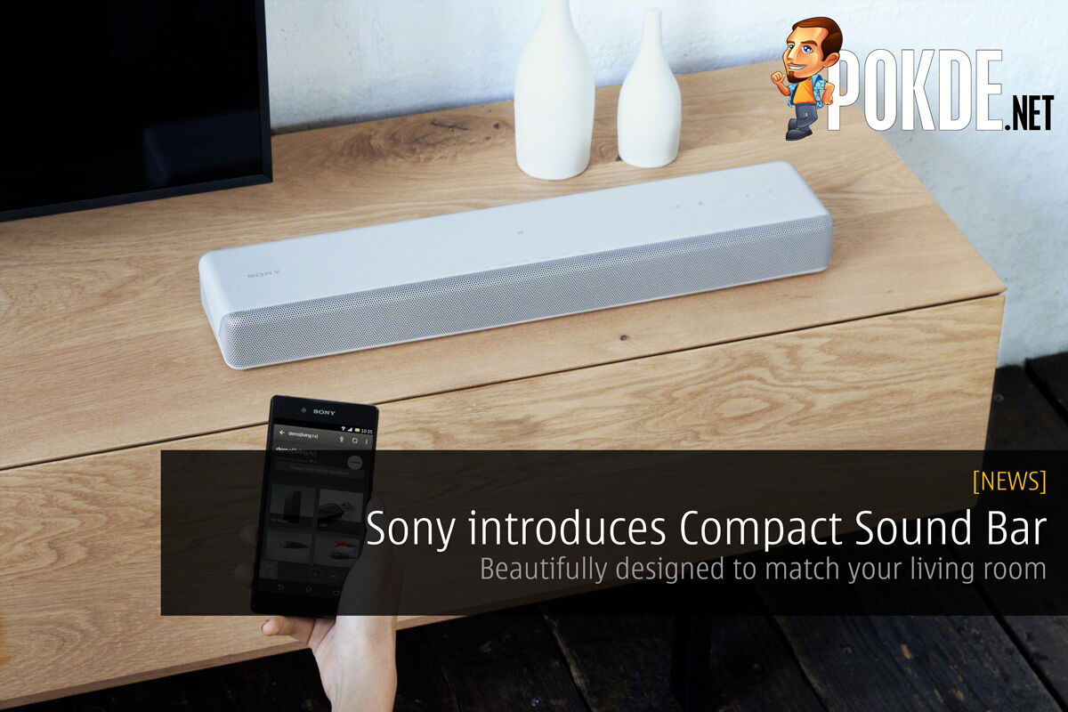 Sony introduces compact sound bar; Beautifully designed to match your living room 29