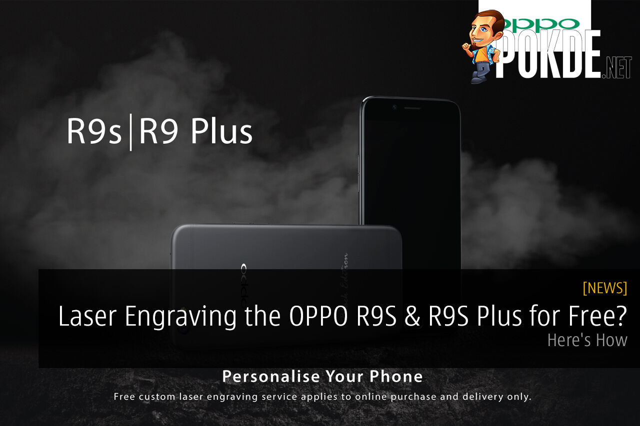 OPPO R9S Plus Laser Engraving
