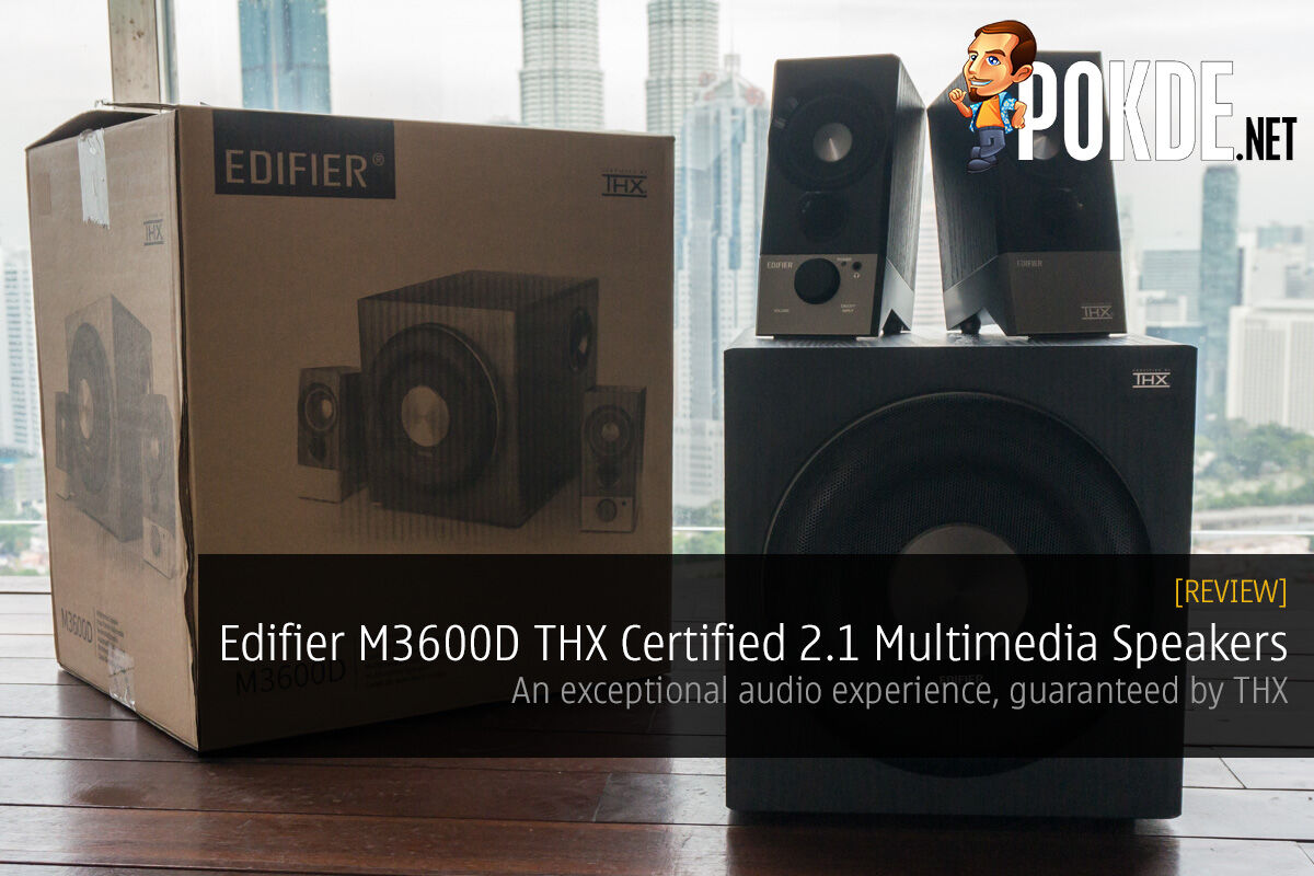 Edifier M3600D THX Certified 2.1 Multimedia Speakers review; An exceptional audio experience, guaranteed by THX 28