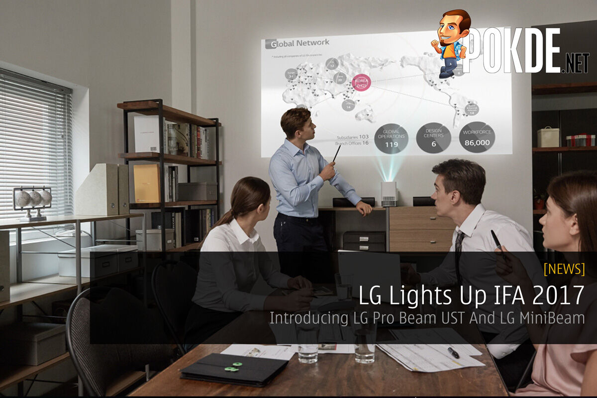 LG Lights Up IFA 2017 - Introducing LG Pro Beam UST And LG MiniBeam 26