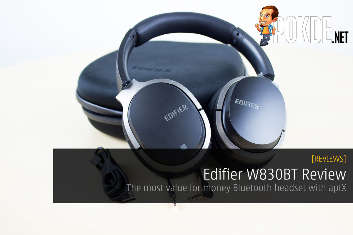 Edifier W830BT Review - The Most Value For Money Bluetooth Headset With  AptX –