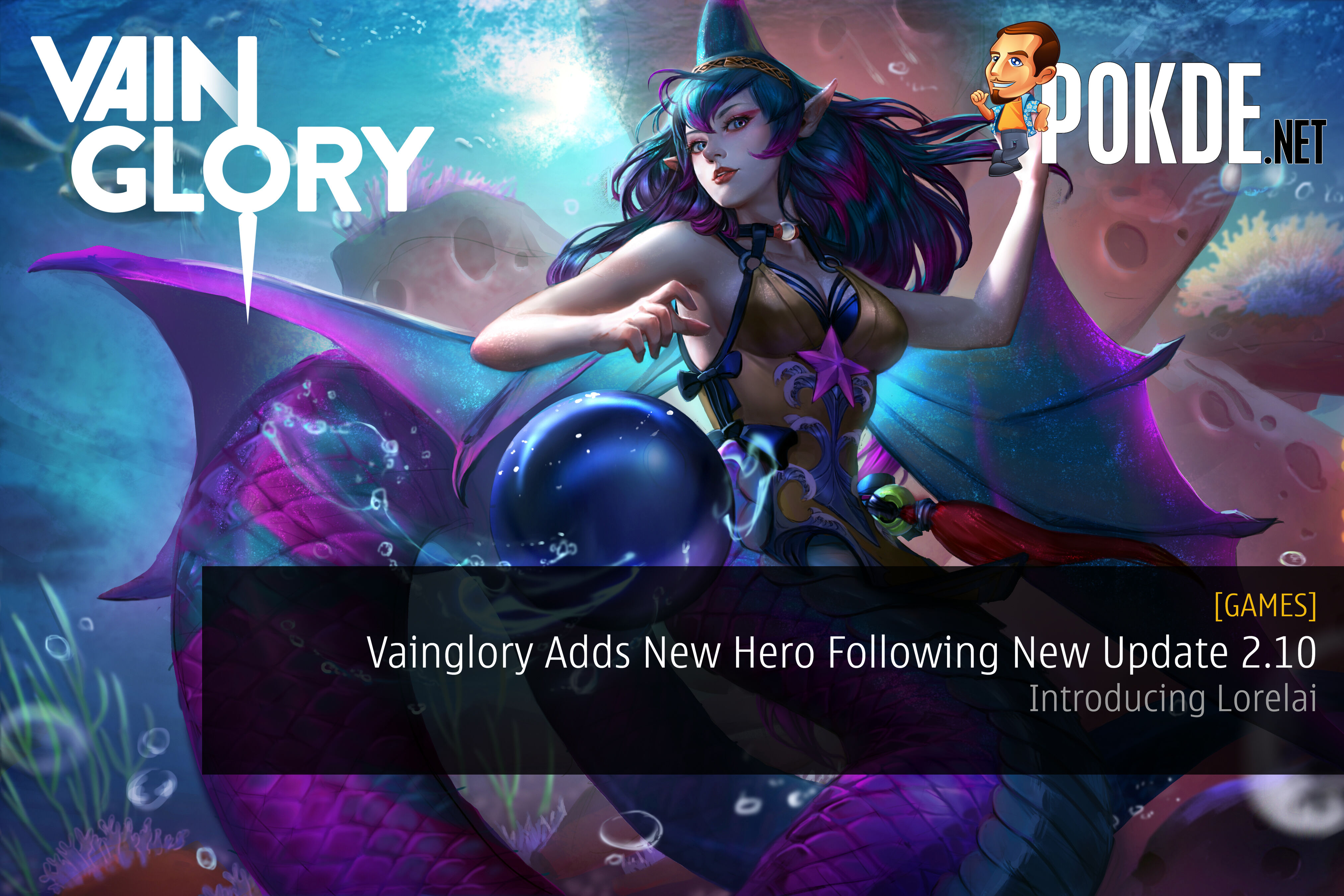 Vainglory Adds New Hero Following New Update 2.10 - Introducing Lorelai 39