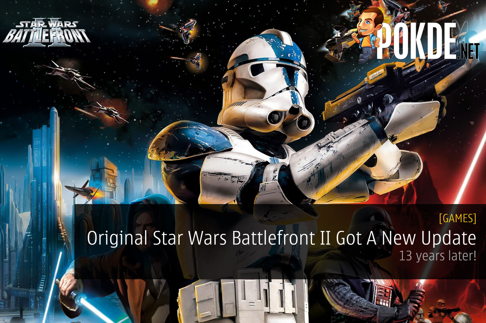 This mod for Star Wars Battlefront 2 2005 adds 25 new maps and 5 new game  modes : r/pcgaming