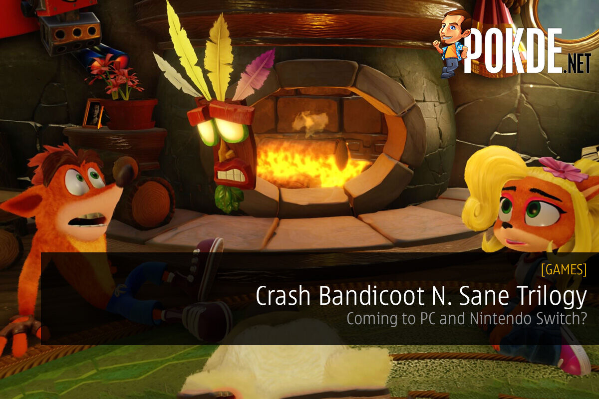 Crash Bandicoot N-Sane Trilogy (Nintendo Switch, 2018) CASE ONLY NO GAME