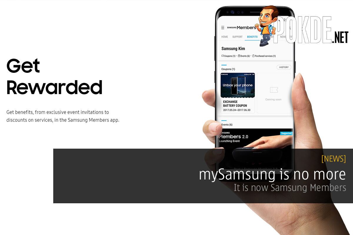 mySamsung is no more — it is now Samsung Members 30