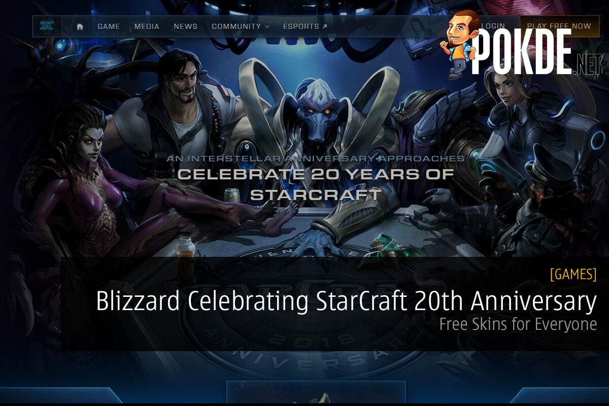 Blizzard Celebrating StarCraft 20th Anniversary