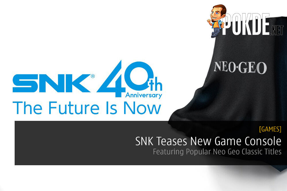 SNK Teases New Game Console Featuring Neo Geo Classic Titles