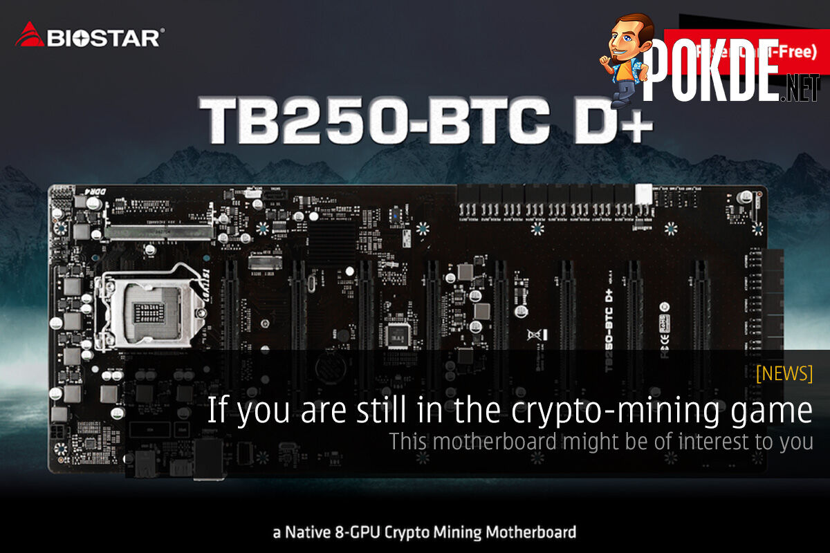 If you are still in the crypto-mining game, this motherboard might be of interest to you 31