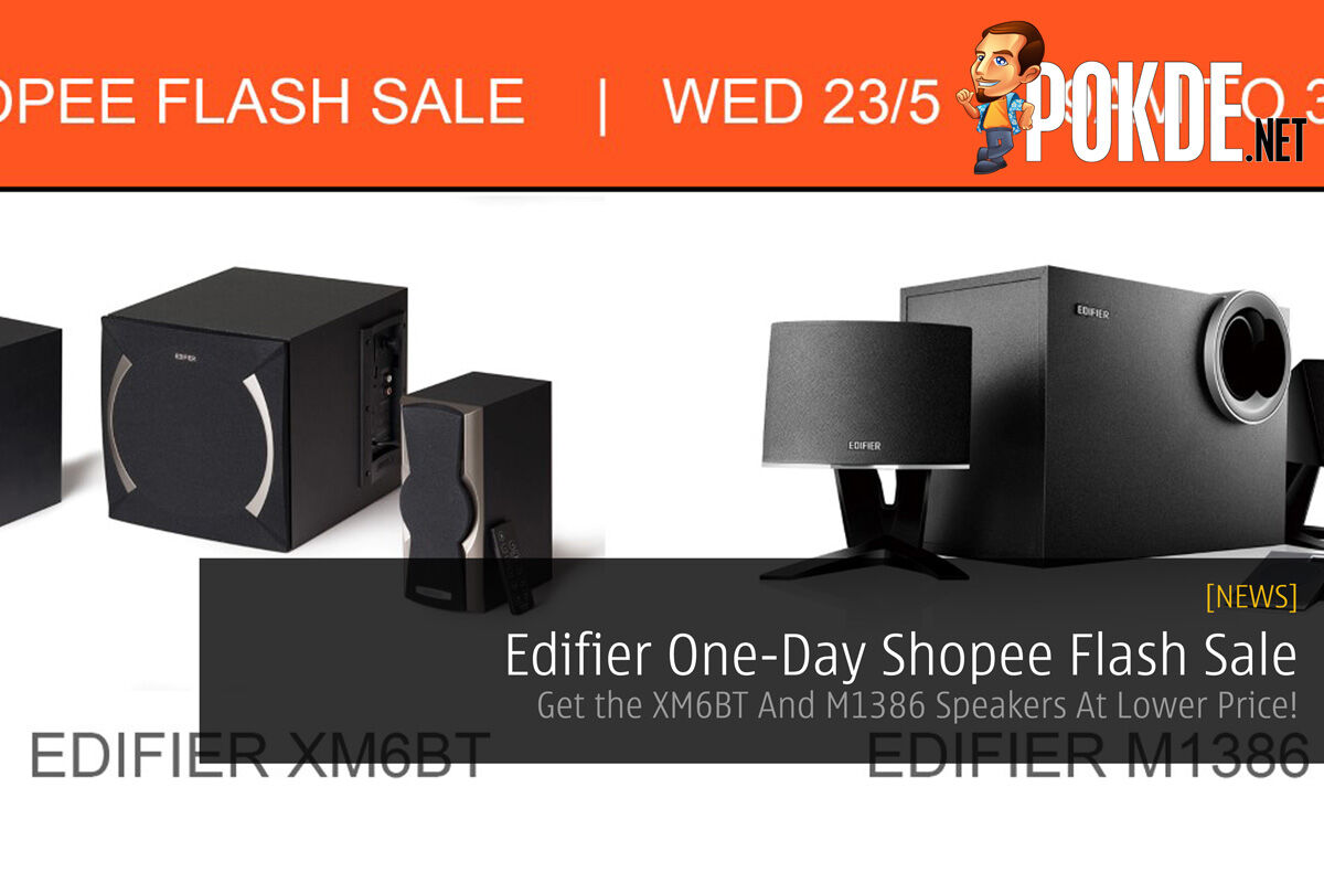 Edifier One-Day Shopee Flash Sale - Get the XM6BT And M1386 Speakers At Lower Price! 26