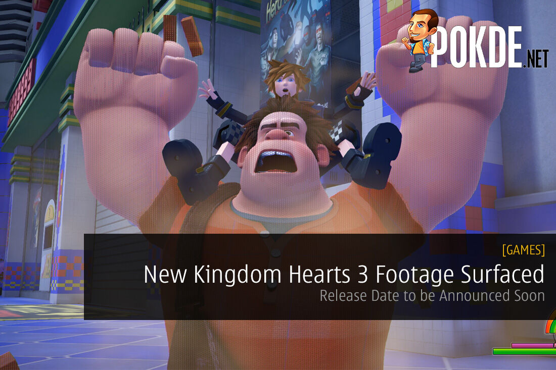 New Kingdom Hearts 3 Footage Surfaced