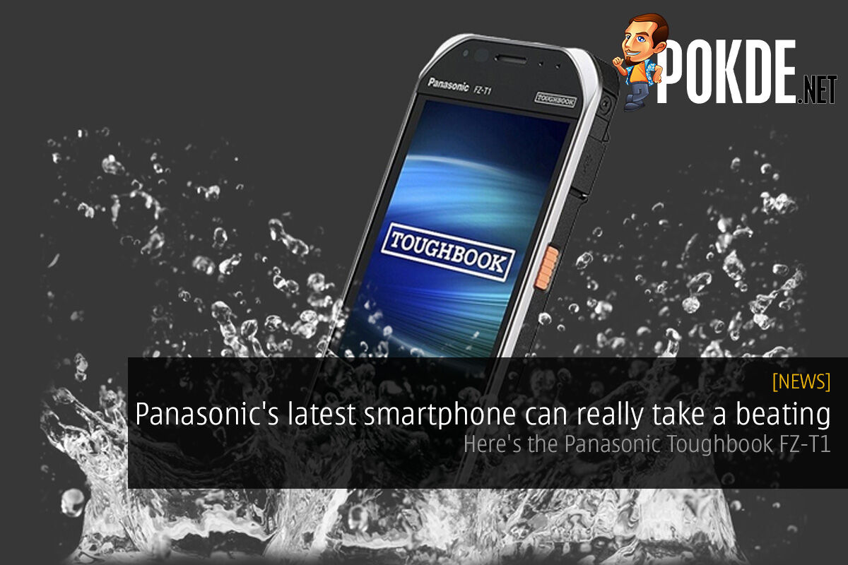 Panasonic's latest smartphone can really take a beating — here's the Panasonic Toughbook FZ-T1 27