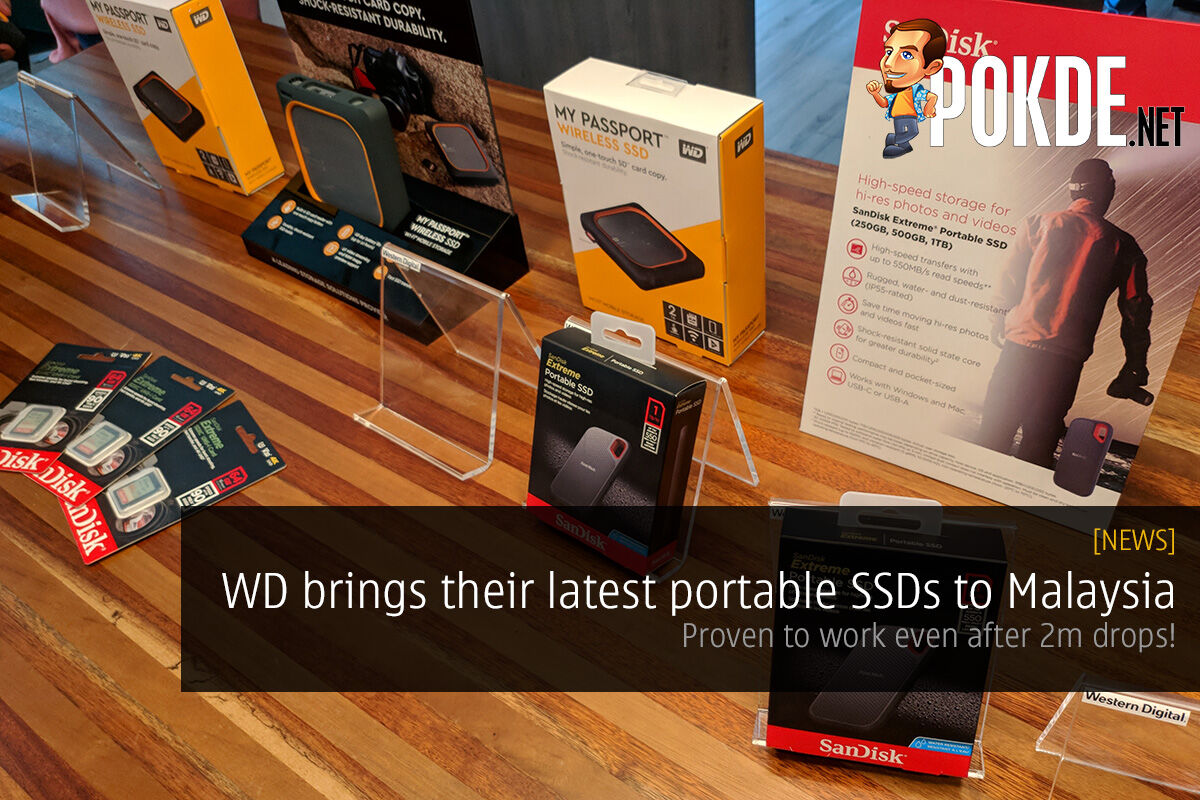 WD brings their latest portable SSDs to Malaysia — proven to work even after 2m drops! 37