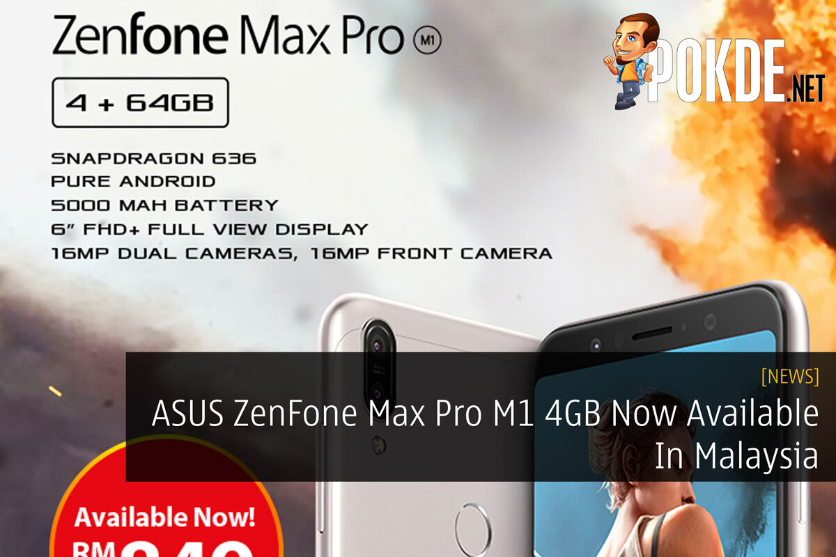 ASUS ZenFone Max Pro M1 4GB Now Available In Malaysia 27