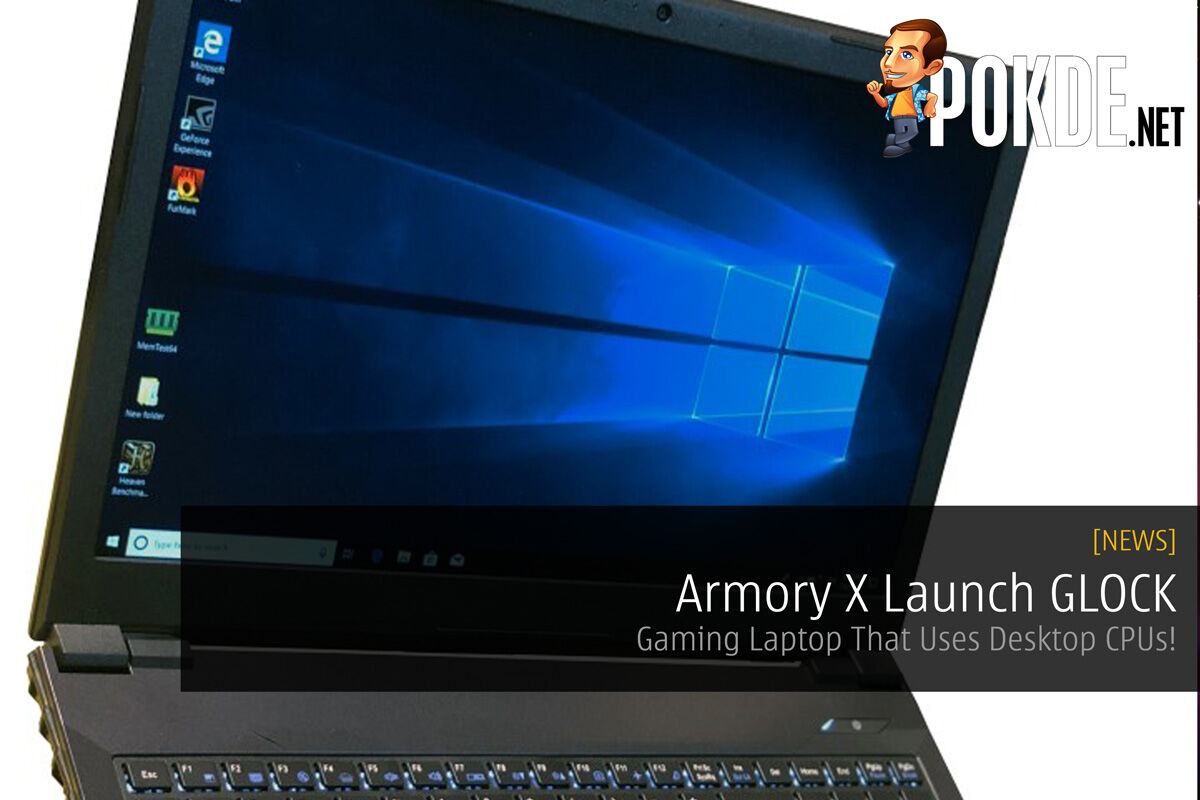 Armory X Launch GLOCK — Gaming Laptop That Uses Desktop CPUs! 39