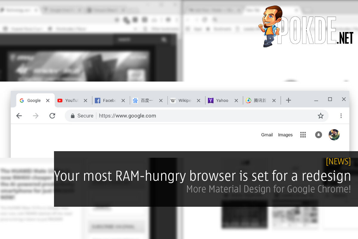 Your most RAM-hungry browser is set for a redesign — more Material Design for Google Chrome! 26