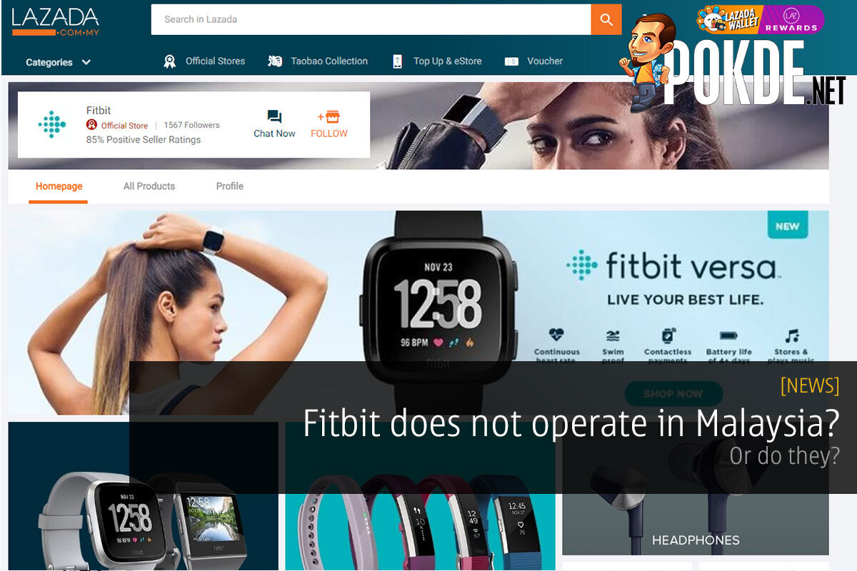 Fitbit does not operate in Malaysia? Or do they? 36