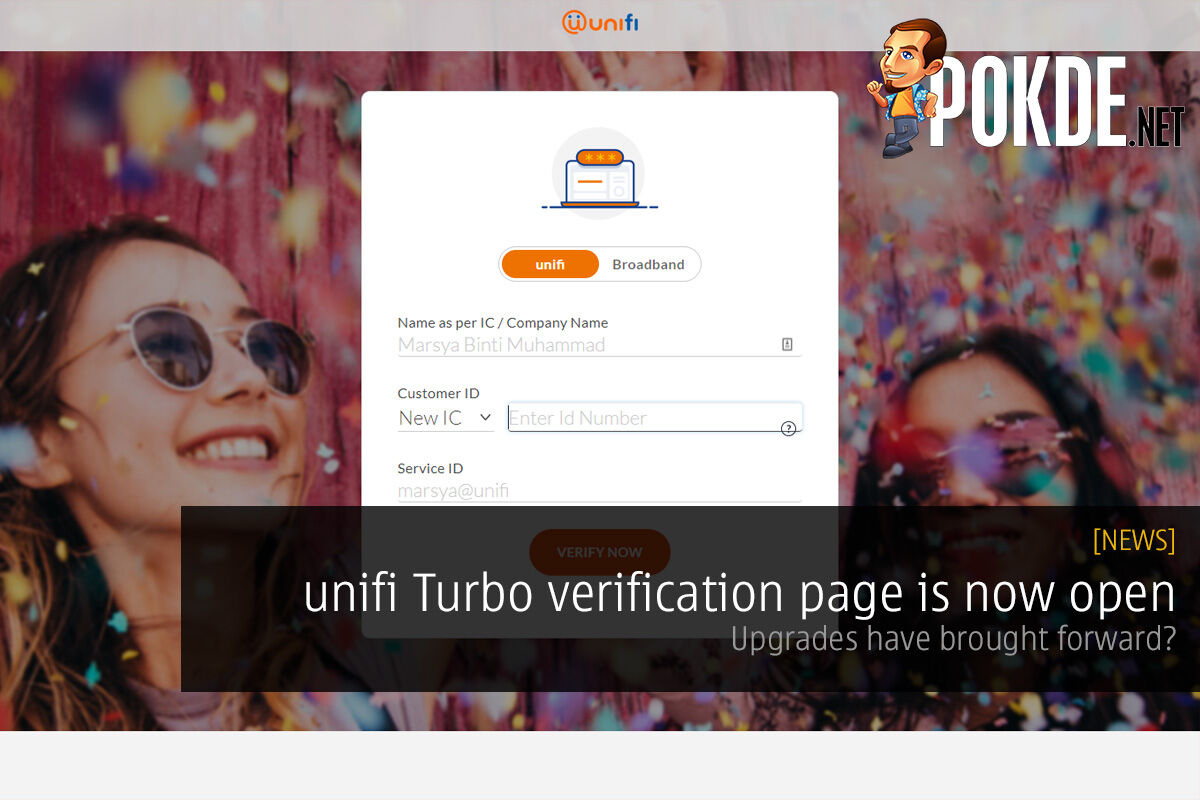 unifi Turbo verification page is now open — upgrades have brought forward? 31