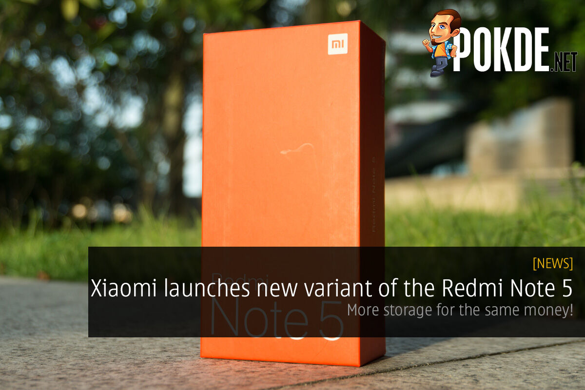 Xiaomi launches new variant of the Redmi Note 5 — more storage for the same money! 23
