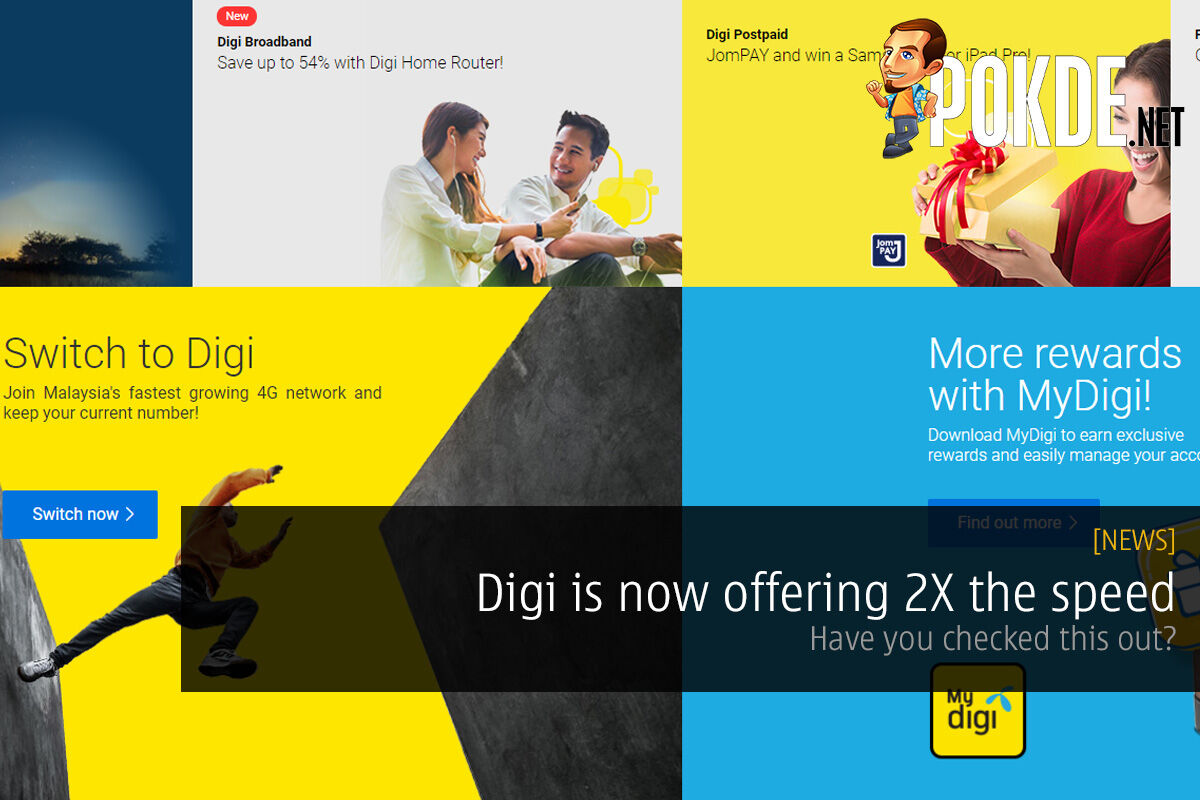 Digi is now offering 2X the speed — have you check this out? 22
