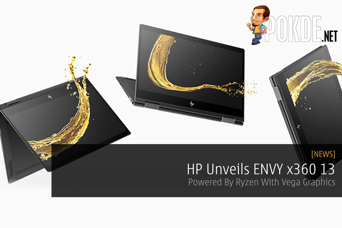 HP Unveils ENVY x360 13 — Powered By Ryzen With Vega Graphics 36