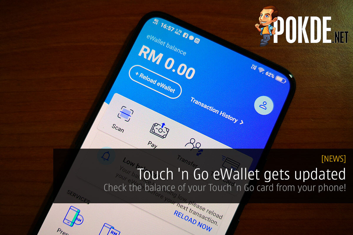 Touch 'n Go eWallet gets updated — check the balance of your Touch 'n Go card from your phone! 49