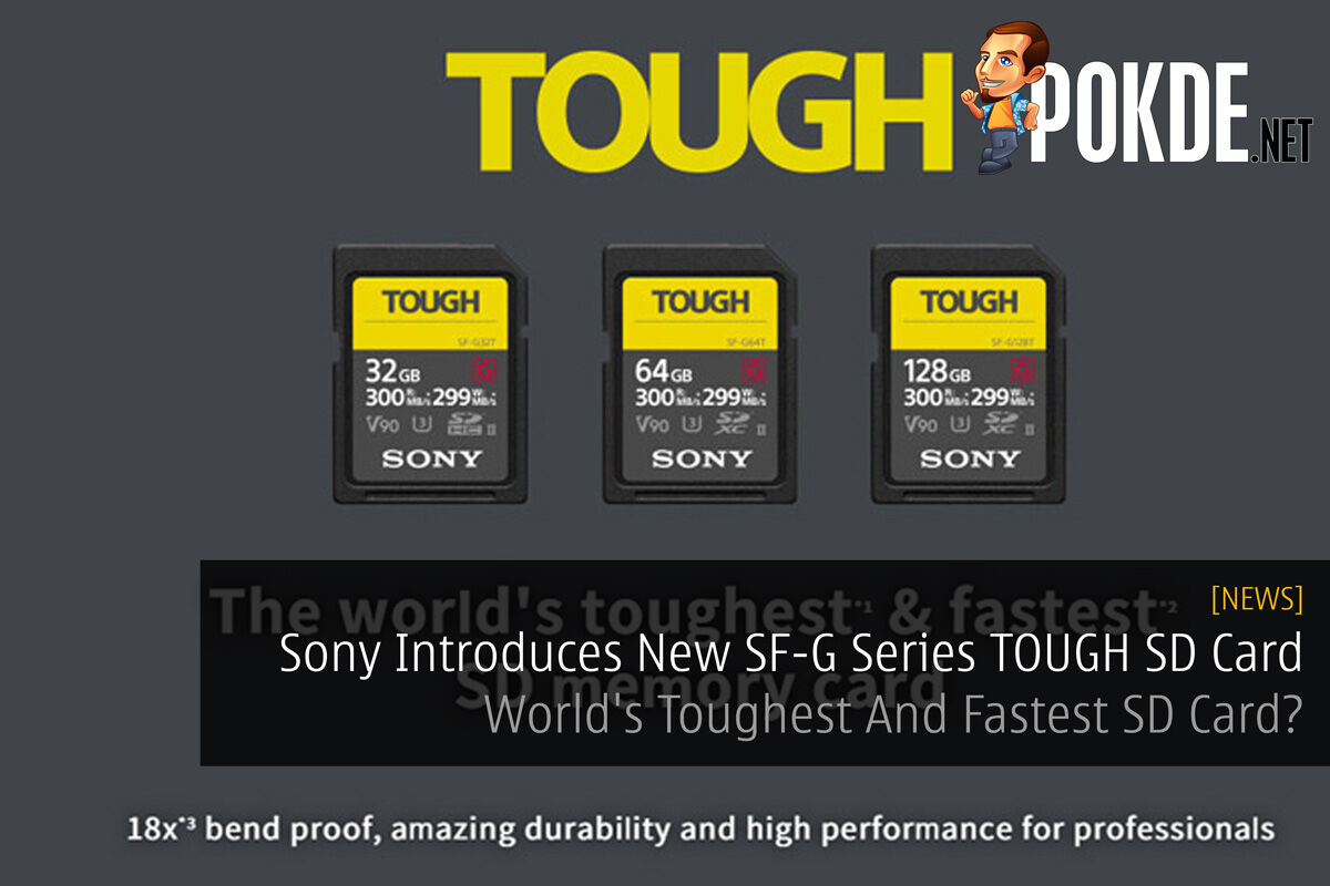 Sony Introduces New SF-G Series TOUGH SD Card — World's Toughest And Fastest SD Card? 31