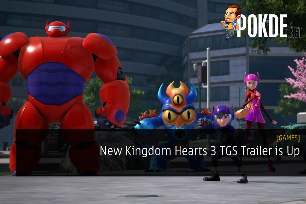 New Kingdom Hearts 3 TGS Trailer is Up