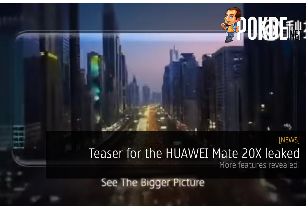 Teaser for the HUAWEI Mate 20X leaked — more features revealed! 36