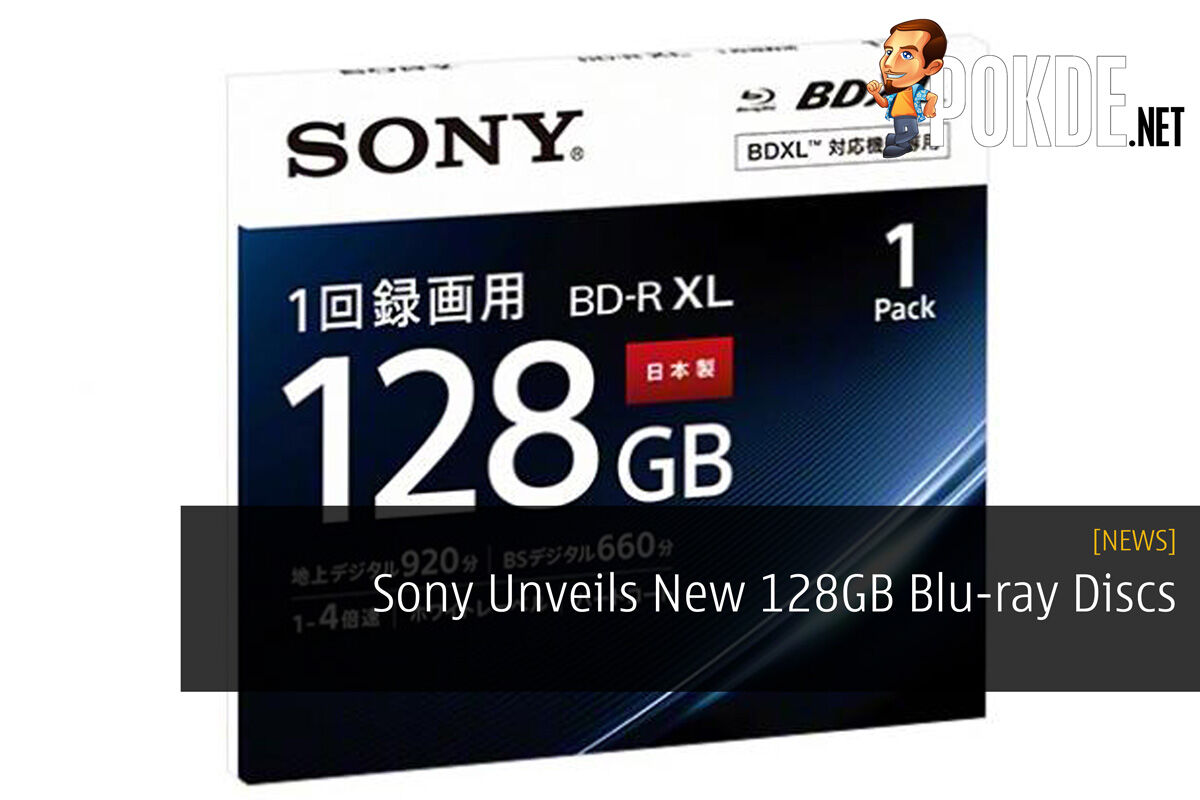 Sony Unveils New 128GB Blu-ray Discs 22