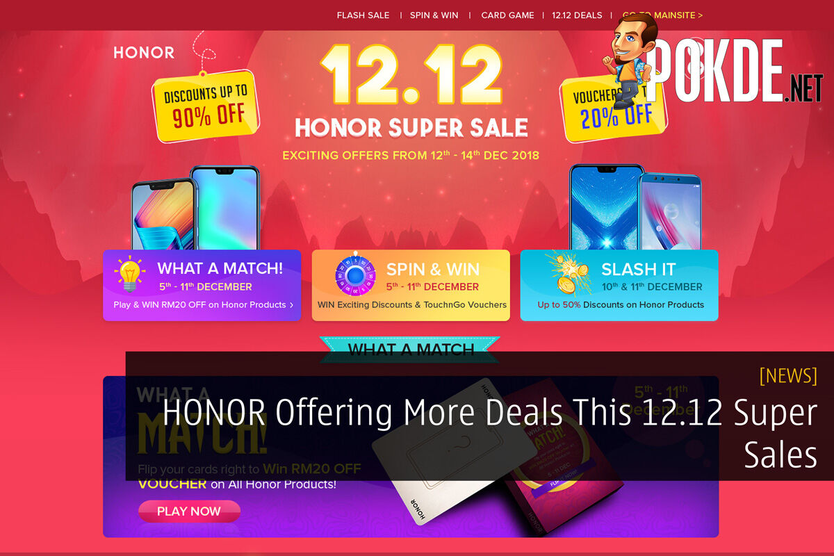 HONOR Offering More Deals This 12.12 Super Sales 30