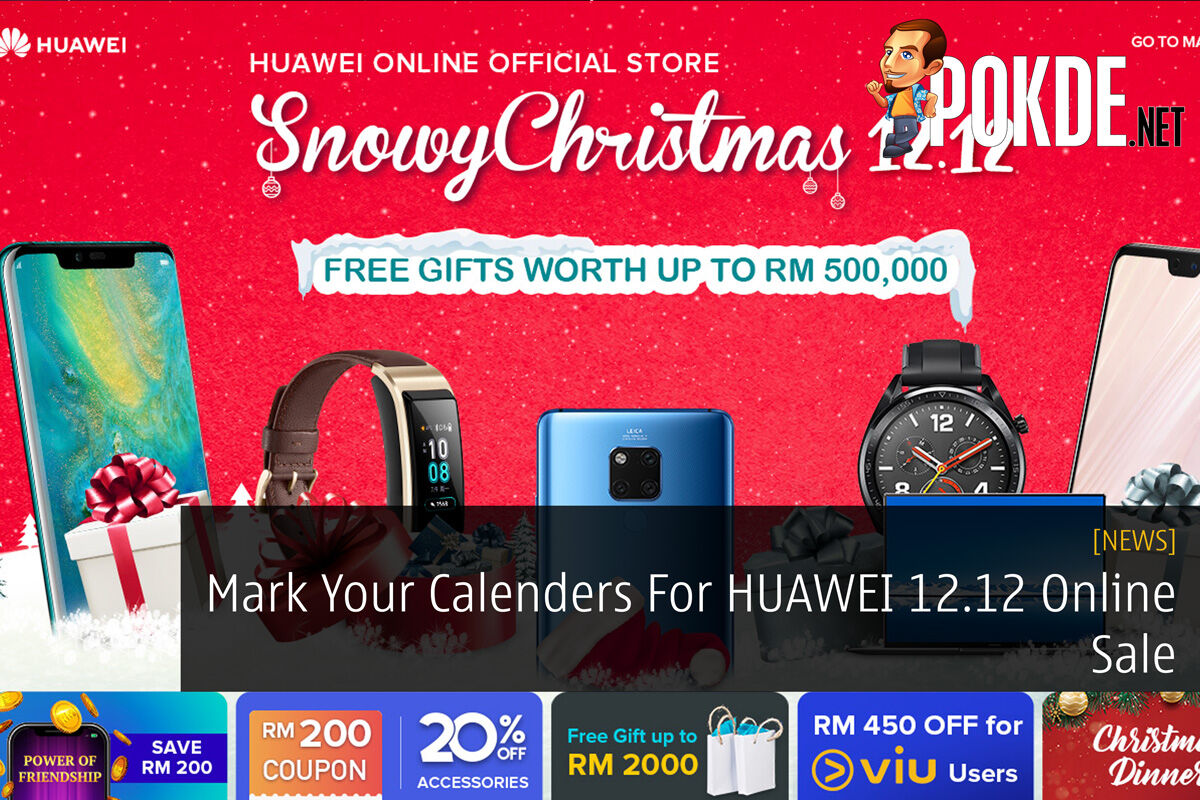 Mark Your Calenders For HUAWEI 12.12 Online Sale 31