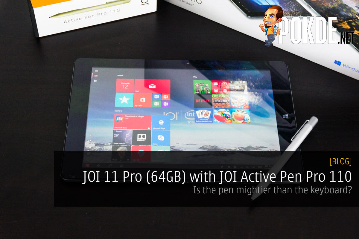 JOI 11 Pro (64GB) with JOI Active Pen Pro 110 — is the pen mightier than the keyboard? 41