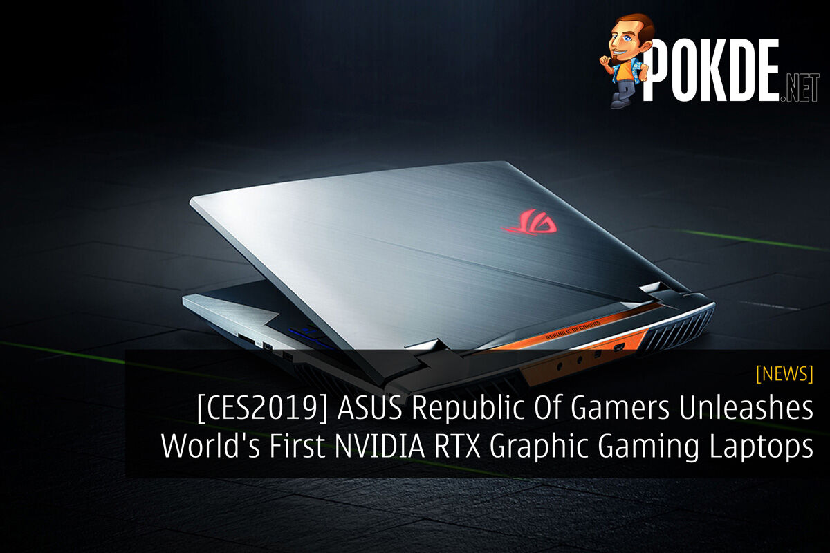 CES2019 ASUS Republic Of Gamers Unleashes World s First NVIDIA