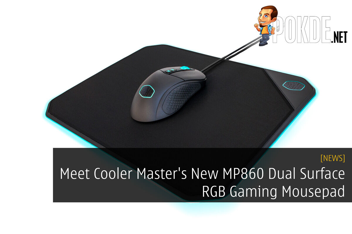 Meet Cooler Master's New MP860 Dual Surface RGB Gaming Mousepad 39